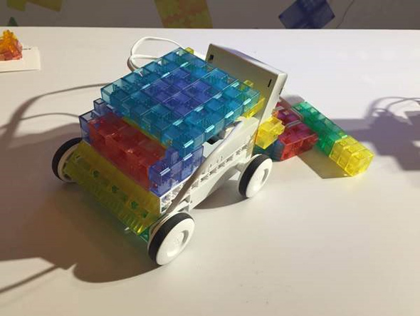 可遥控的电动小车