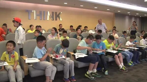 童程童美参与Bluemix少年开发者趣玩体验营