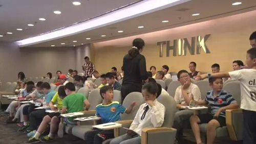 童程童美参与Bluemix少年开发者趣玩体验营