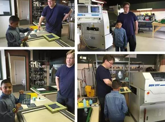 8岁少年3D打印出可编程智能手表