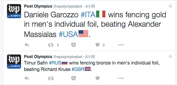 华盛顿邮报：用机器人报道里约奥运