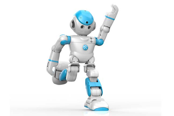智能机器人抢镜 Alpha2机器人直播奥运