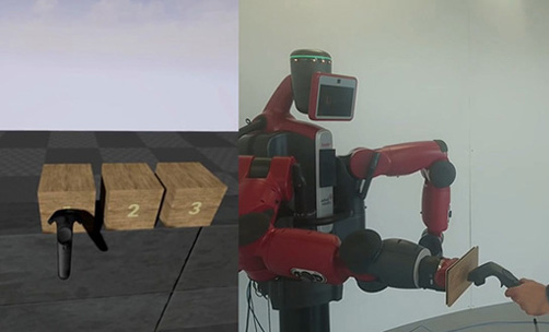 25000美元的机器人被用于VR触感体验