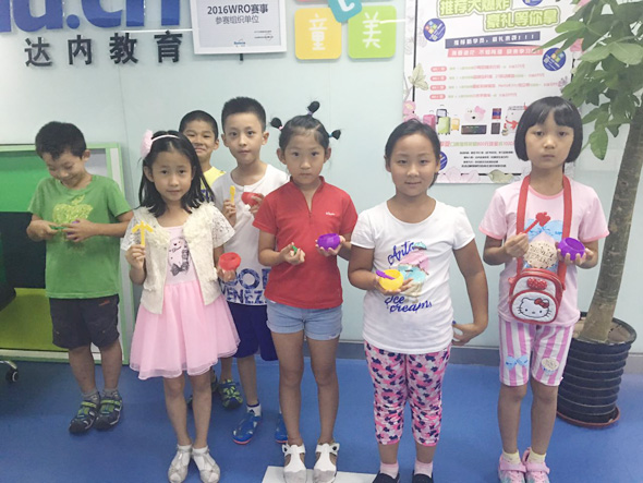 北京大钟寺校区：少儿3D打印课程夏令营开班盛况