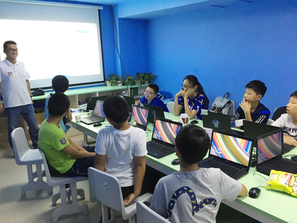 北京大钟寺校区：少儿编程第五期夏令营开班盛况