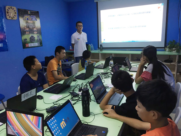 北京大钟寺校区：少儿编程第五期夏令营开班盛况