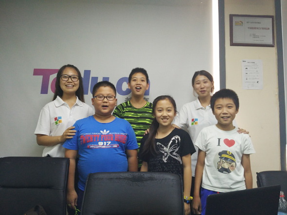 北京大钟寺校区：少儿编程奥数遇上编程开班盛况