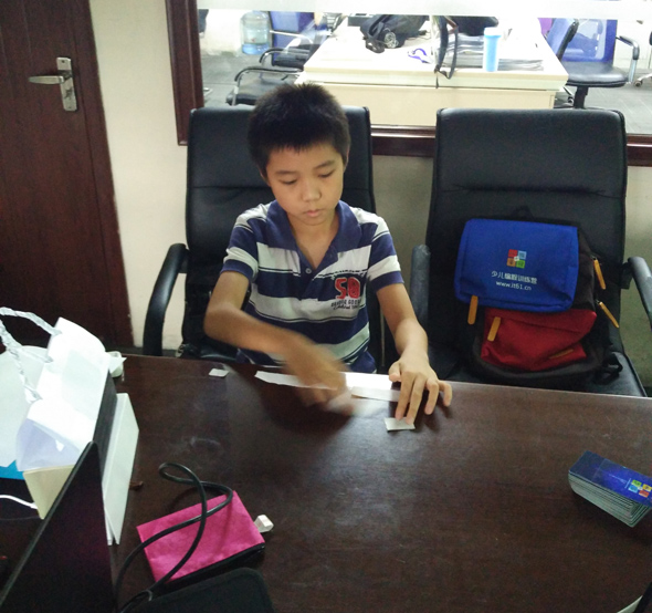 北京大钟寺校区：少儿编程奥数遇上编程开班盛况