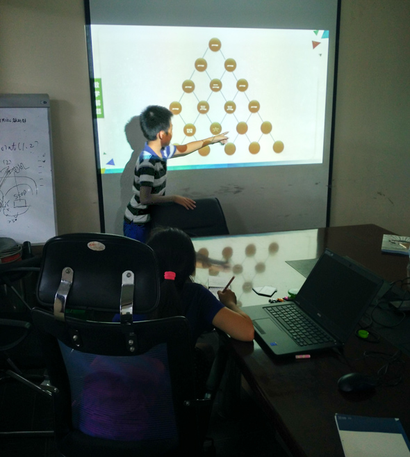 北京大钟寺校区：少儿编程奥数遇上编程开班盛况