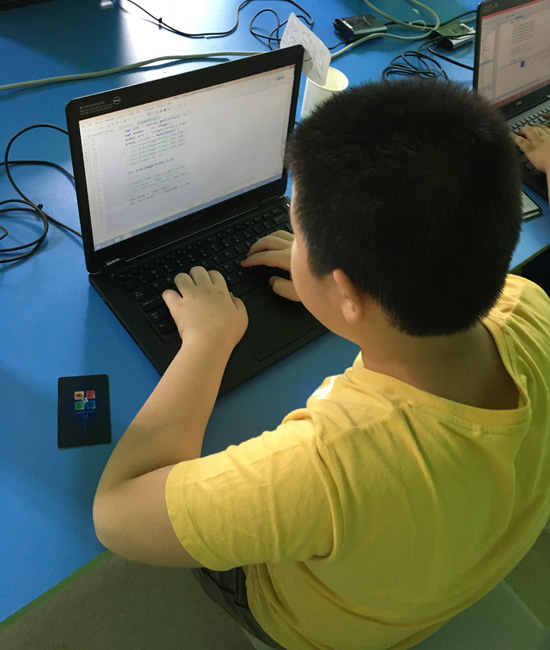 北京大钟寺校区：少儿编程第六期夏令营开班盛况