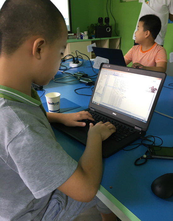 北京大钟寺校区：少儿编程第六期夏令营开班盛况