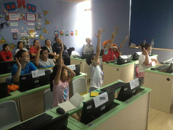 青岛CBD校区少儿编程暑期班开班啦