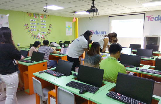 北京大钟寺校区：少儿编程体验课开班盛况