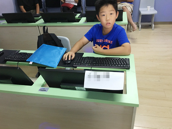 青岛CBD校区：少儿编程体验课开班盛况