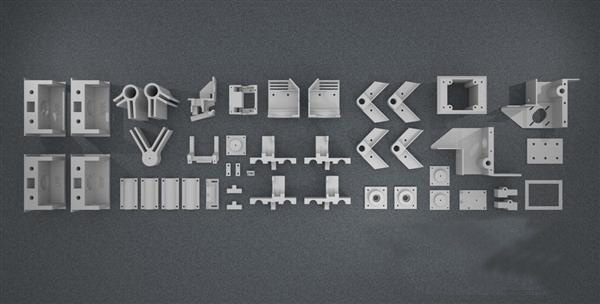 创客将宜家桌子改造成精美3D打印机