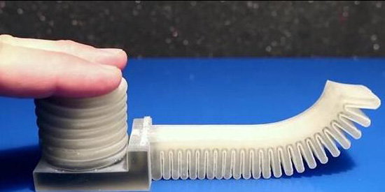 想象无极限！麻省理工完整3D打印液压机器人