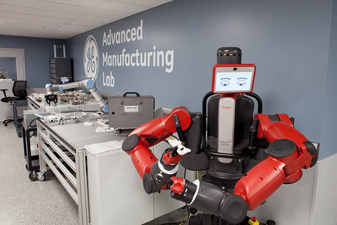 GE下一代工业制造的标准模式：机器人加3D打印