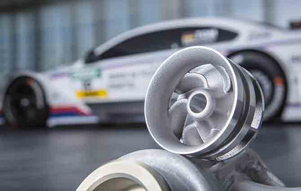 宝马房车大师赛使用SLM 3D打印水泵轮