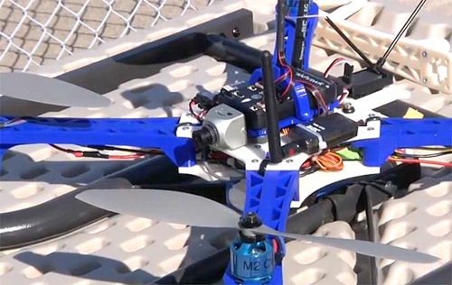 Essex航空母舰上3D打印个性化的无人机