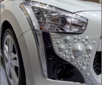 日本汽车制造商为跑车定制3D打印“皮肤”