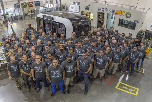 3D打印的智能公交车即将在美国投入使用