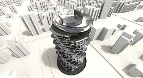 3D打印旋转住房：让每个人平等享受高质量风景