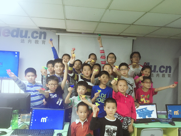 北京大钟寺校区：少儿3D打印国庆活动课开班盛况