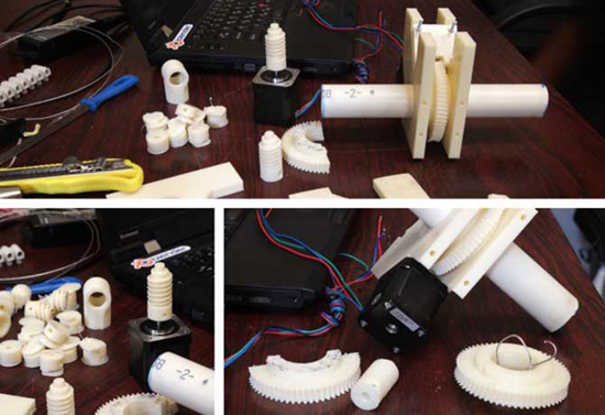 希腊使用3D打印开源代码的卫星地面站