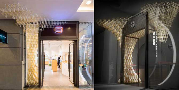 伦敦的PrintME 3D在上海新天地3D打印创意橱窗