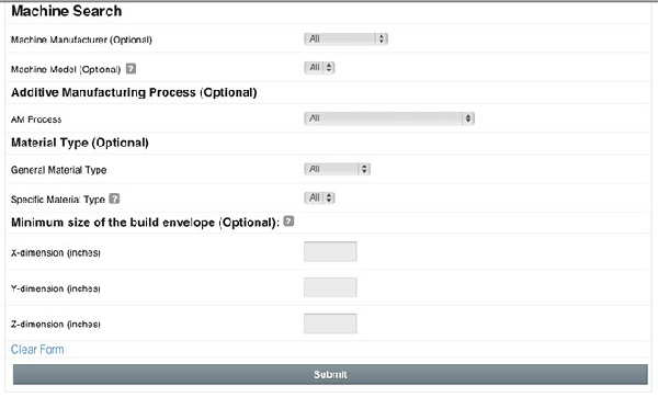 Senvol免费的增材制造信息在线数据库