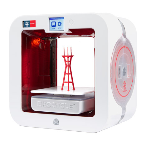 音乐可乐和3D打印融合：炫酷EKOCYCLE CUBE 3D打印机