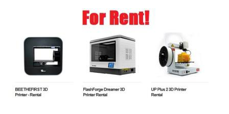 澳大利亚公司开始提供3D打印机租赁服务