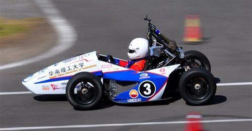 用3D打印技术做出的谐振腔的赛车