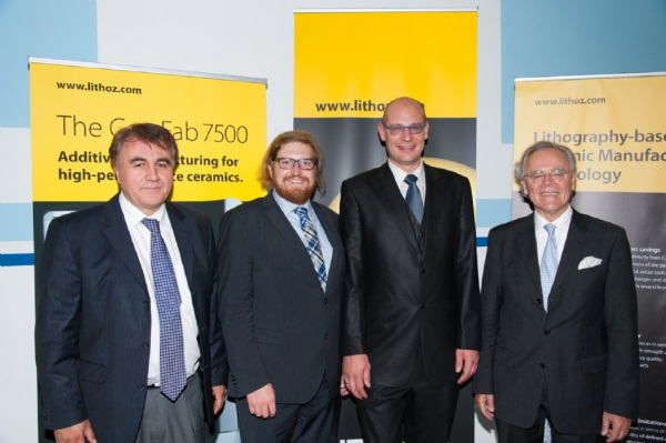 高性能陶瓷3D打印公司Lithoz 获得EOS 创始人投资