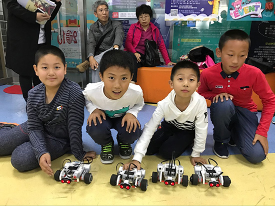 北京大钟寺校区：乐高机器人EV3体验课开班盛况