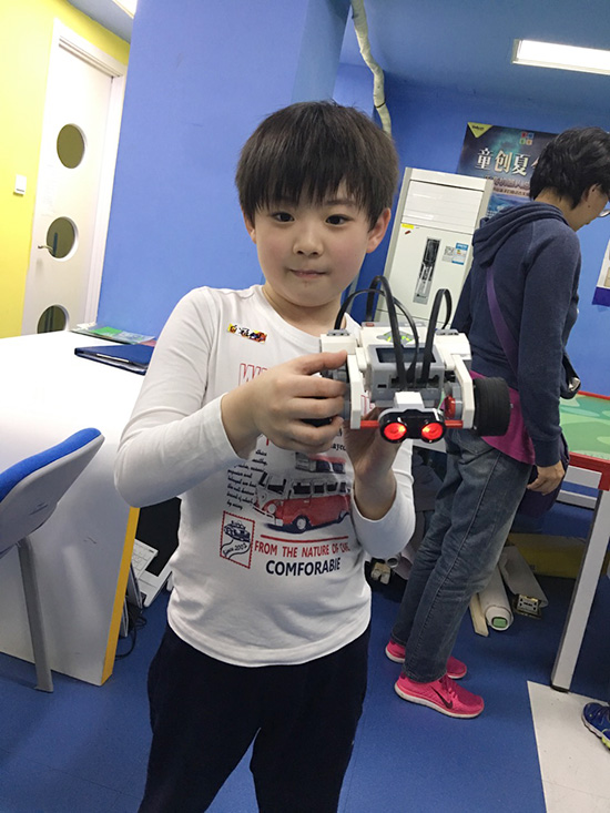 北京大钟寺校区：乐高机器人ev3体验课开班盛况