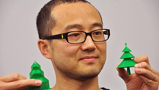 用“金字塔算法”3D打印圣诞树最大限度节省耗材