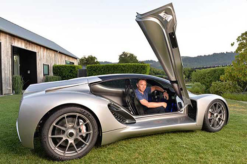 世界首辆3D打印超级跑车Blade亮相