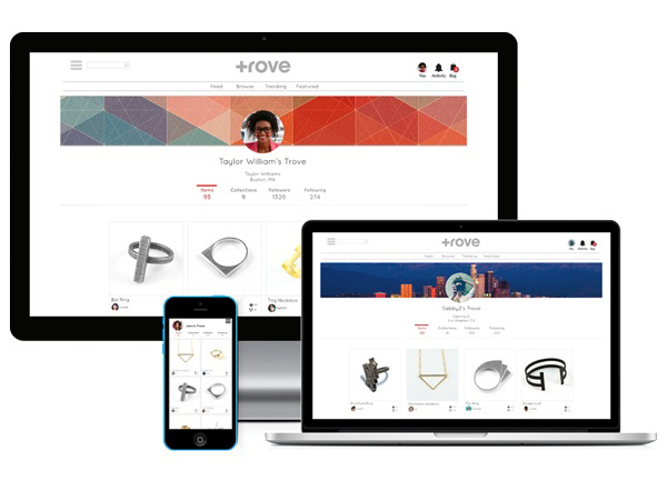 珠宝设计和3D打印的DIY平台Trove上线