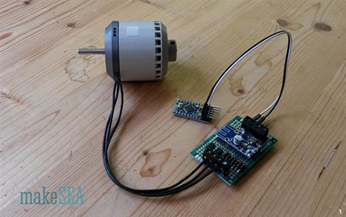 瑞士创客用3D打印打造有趣的风力写字机