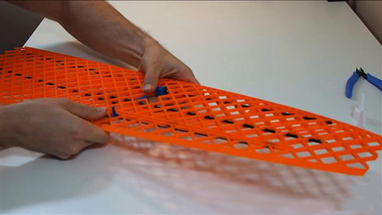 KRAGA模型让您在家也能3D打印遥控飞机