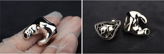 全球首款全金属3D打印定制耳机现身