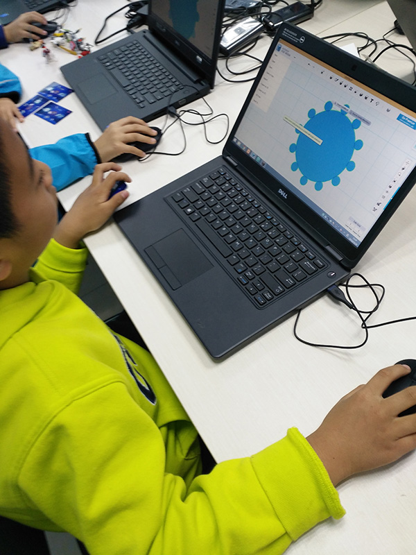 北京广渠门校区：少儿3D打印万圣节活动开班盛况