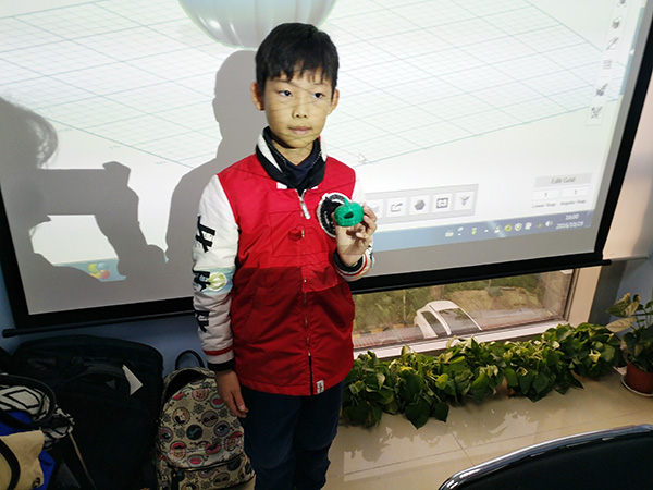 北京广渠门校区：少儿3D打印万圣节活动开班盛况