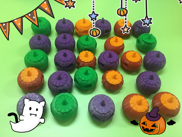 北京大钟寺校区：3D打印笔万圣节活动开班盛况