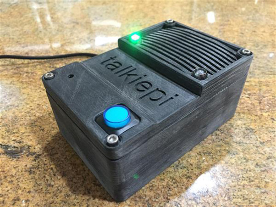 用3D打印和树莓派制作一部老式对讲机