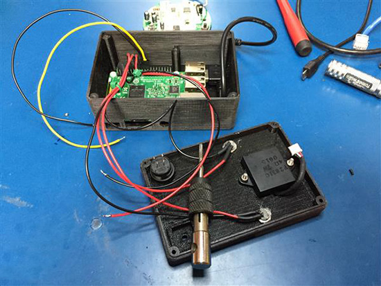 用3D打印和树莓派制作一部老式对讲机