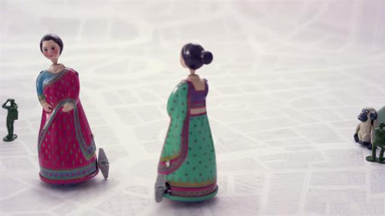 印度中央邦用3D打印制作广告推广本地旅游