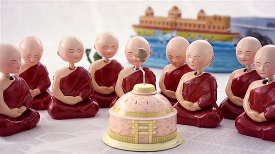 印度中央邦用3D打印制作广告推广本地旅游