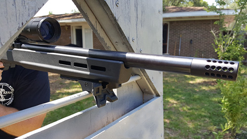 退伍老兵受伤病启发用3D打印开发出步枪稳定器